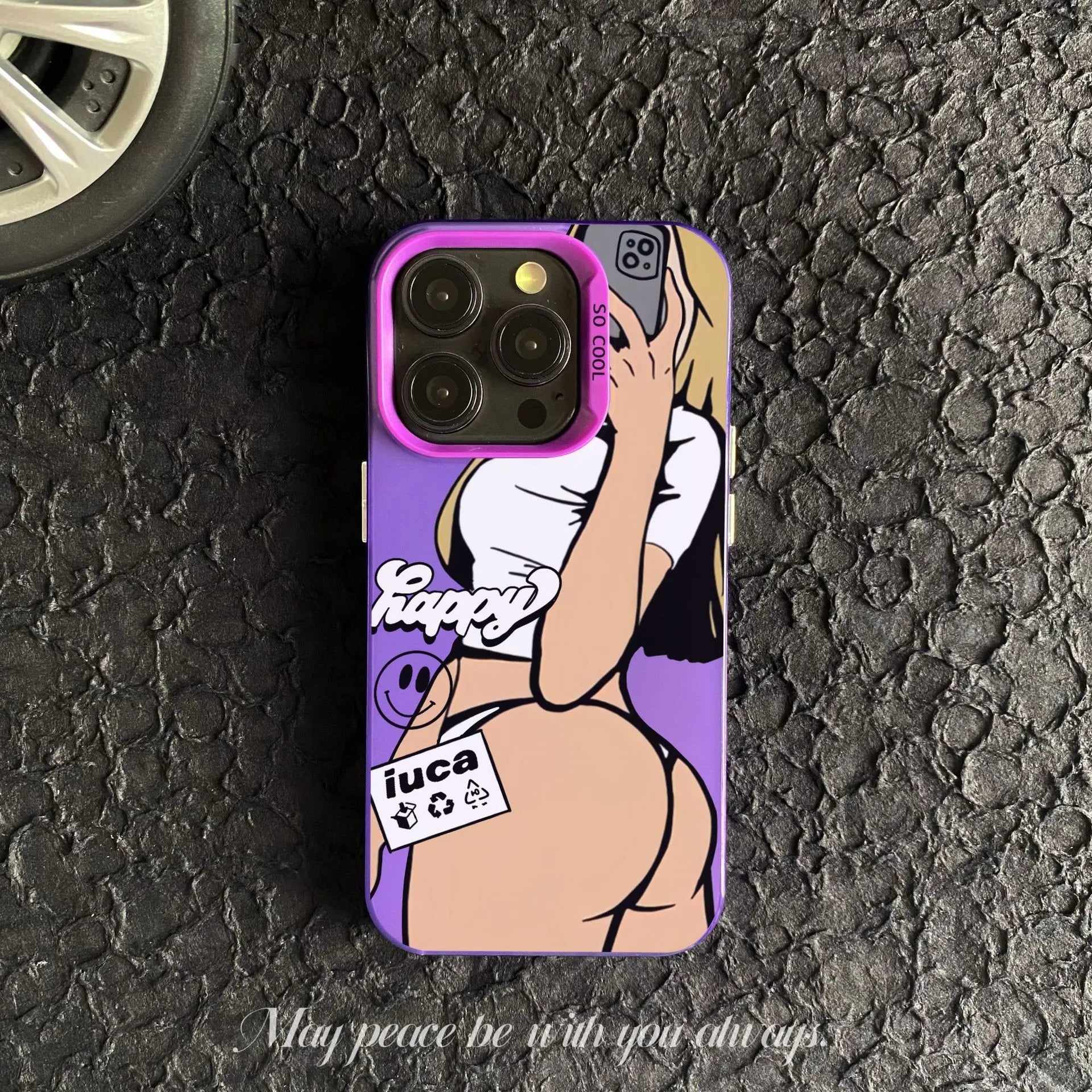 Fashion Street Culture Mobile Cover for iPhone Xs Xr 7 8 11 12 13 15 16 Pro Max Sexy Lady Phone Case