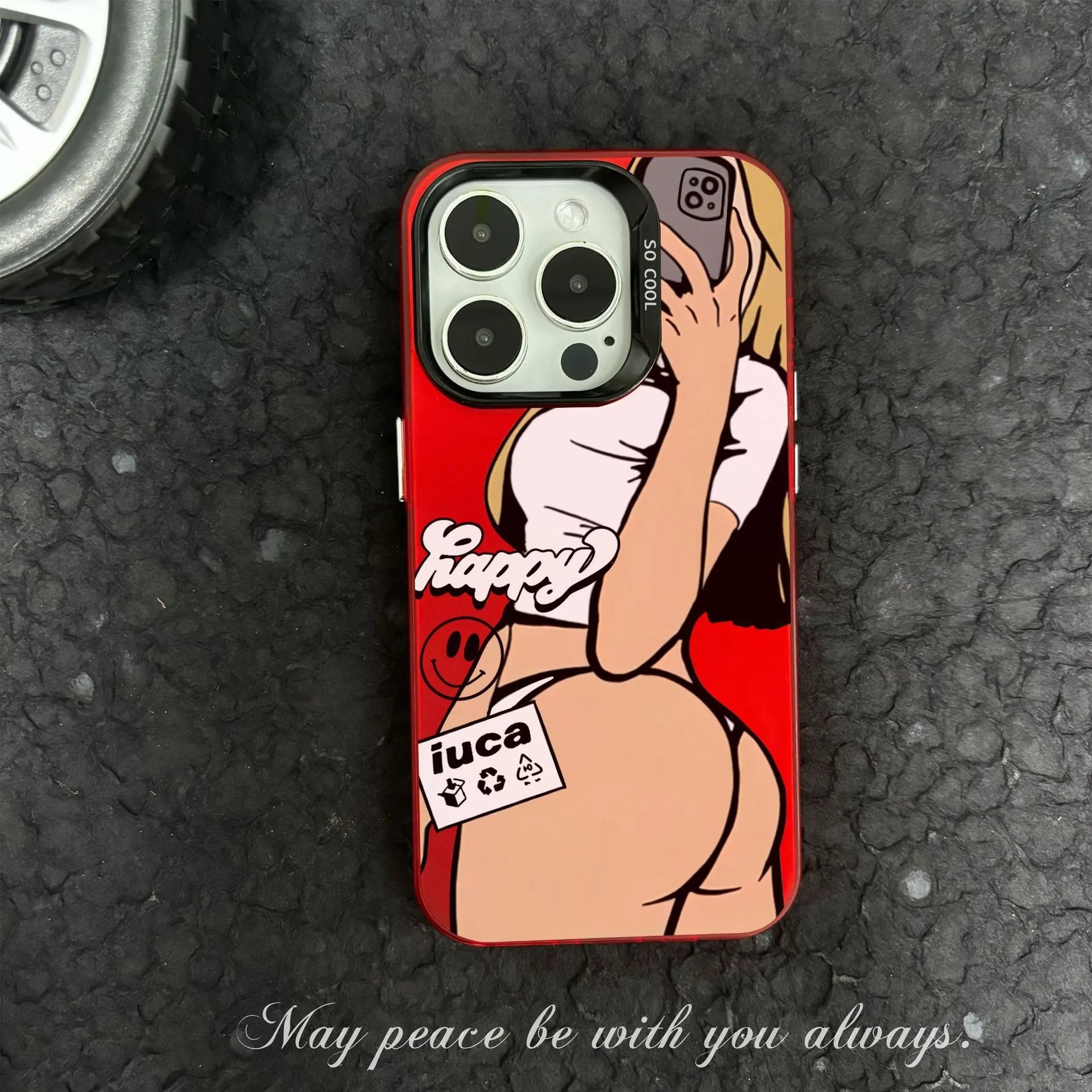 Fashion Street Culture Mobile Cover for iPhone Xs Xr 7 8 11 12 13 15 16 Pro Max Sexy Lady Phone Case