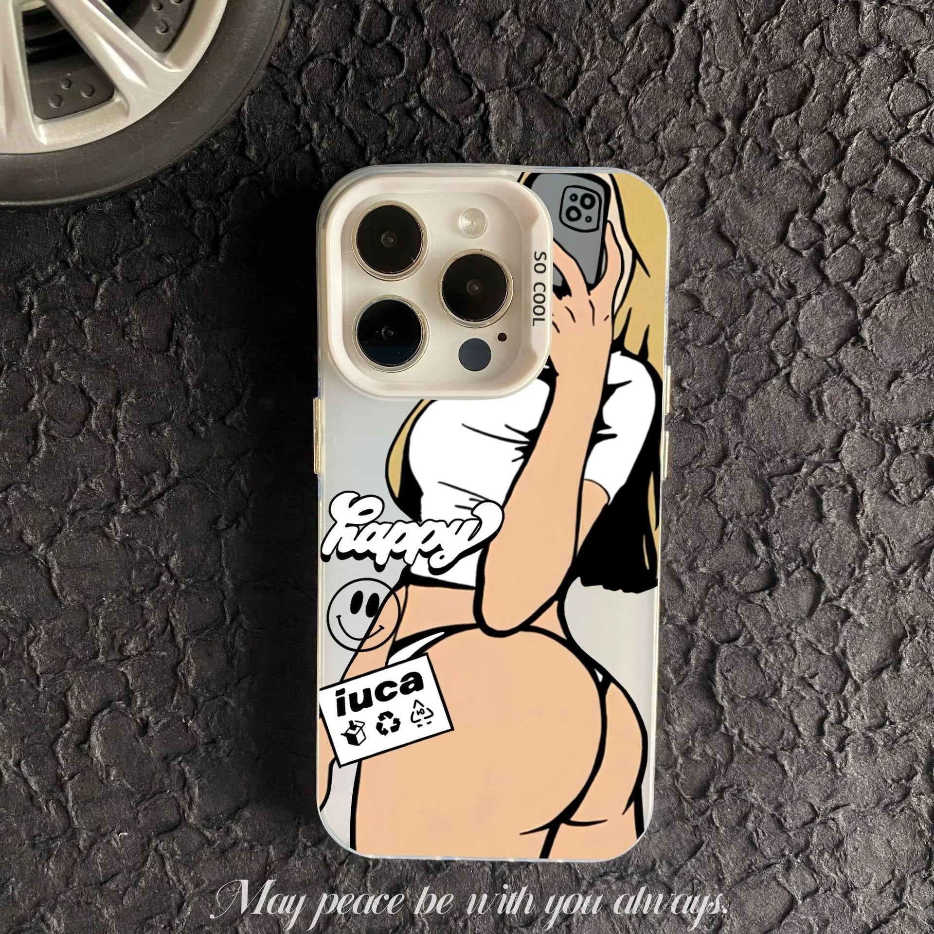 Fashion Street Culture Mobile Cover for iPhone Xs Xr 7 8 11 12 13 15 16 Pro Max Sexy Lady Phone Case