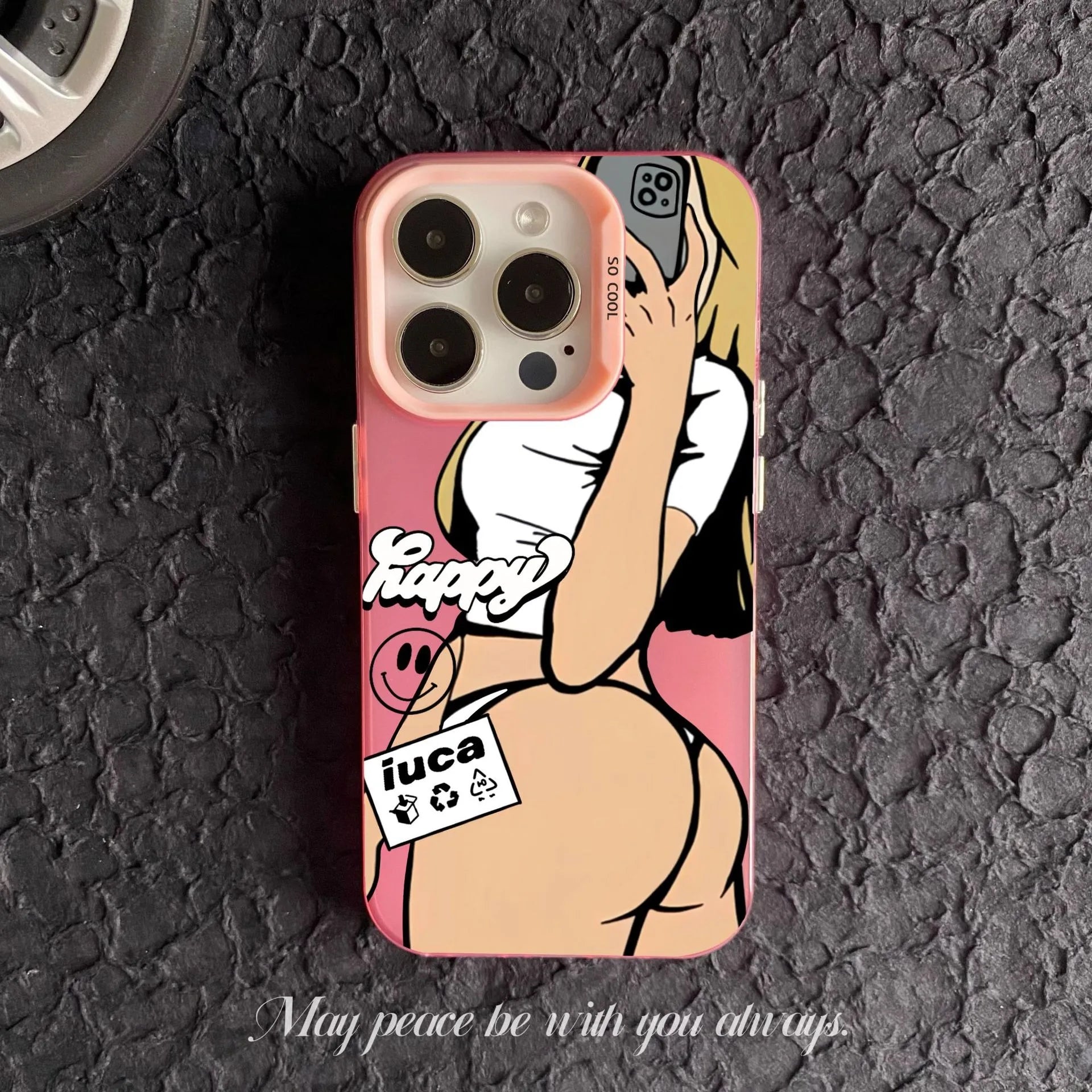 Fashion Street Culture Mobile Cover for iPhone Xs Xr 7 8 11 12 13 15 16 Pro Max Sexy Lady Phone Case