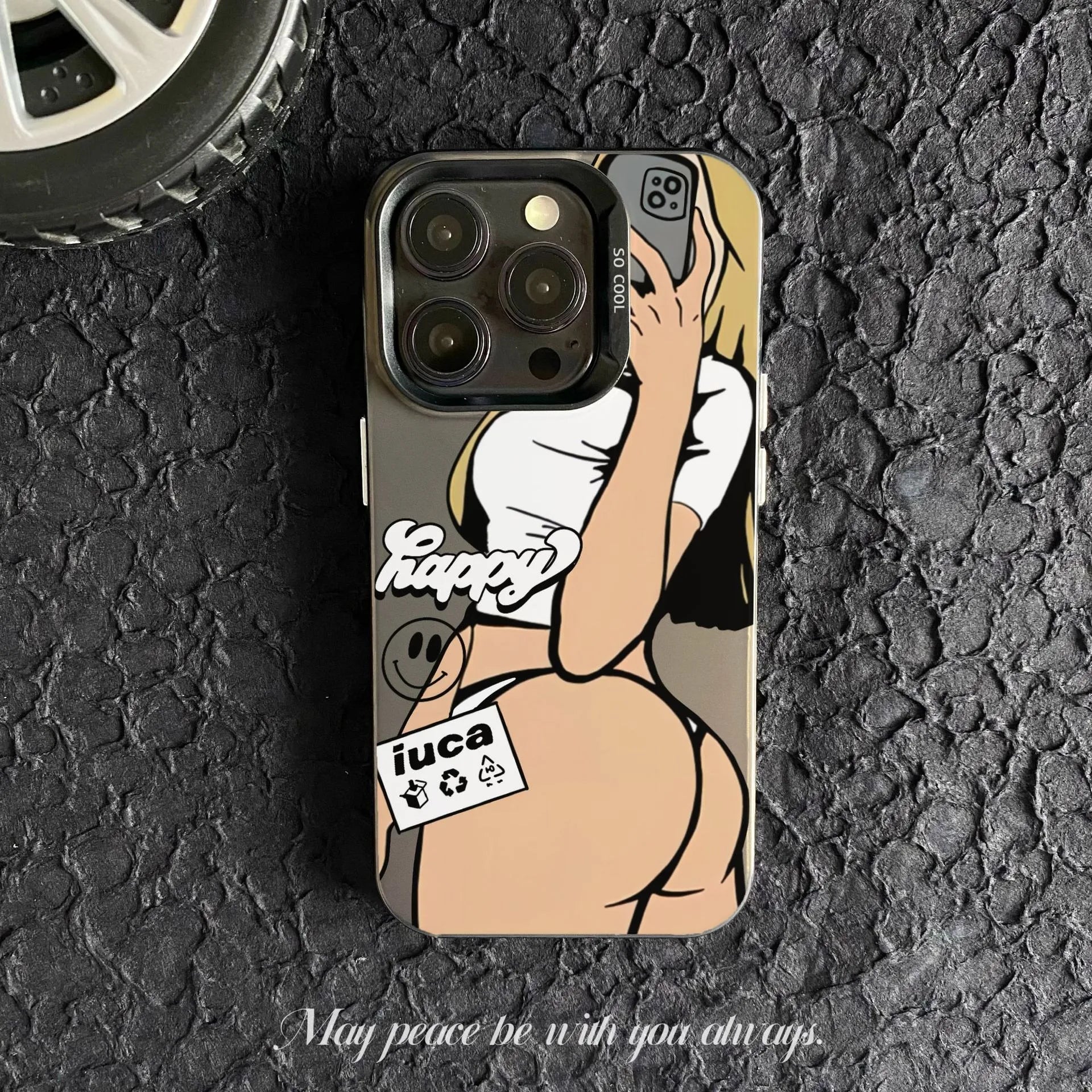 Fashion Street Culture Mobile Cover for iPhone Xs Xr 7 8 11 12 13 15 16 Pro Max Sexy Lady Phone Case