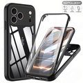 360 Full Cover Case For iPhone 17 Pro Max Air Capa For iPhone 16 Pro Max 14 15 Plus 13 12 11 X XR Screen Protection Phone Cover