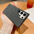 For Magsafe Magnetic Carbon Fiber Case For Samsung