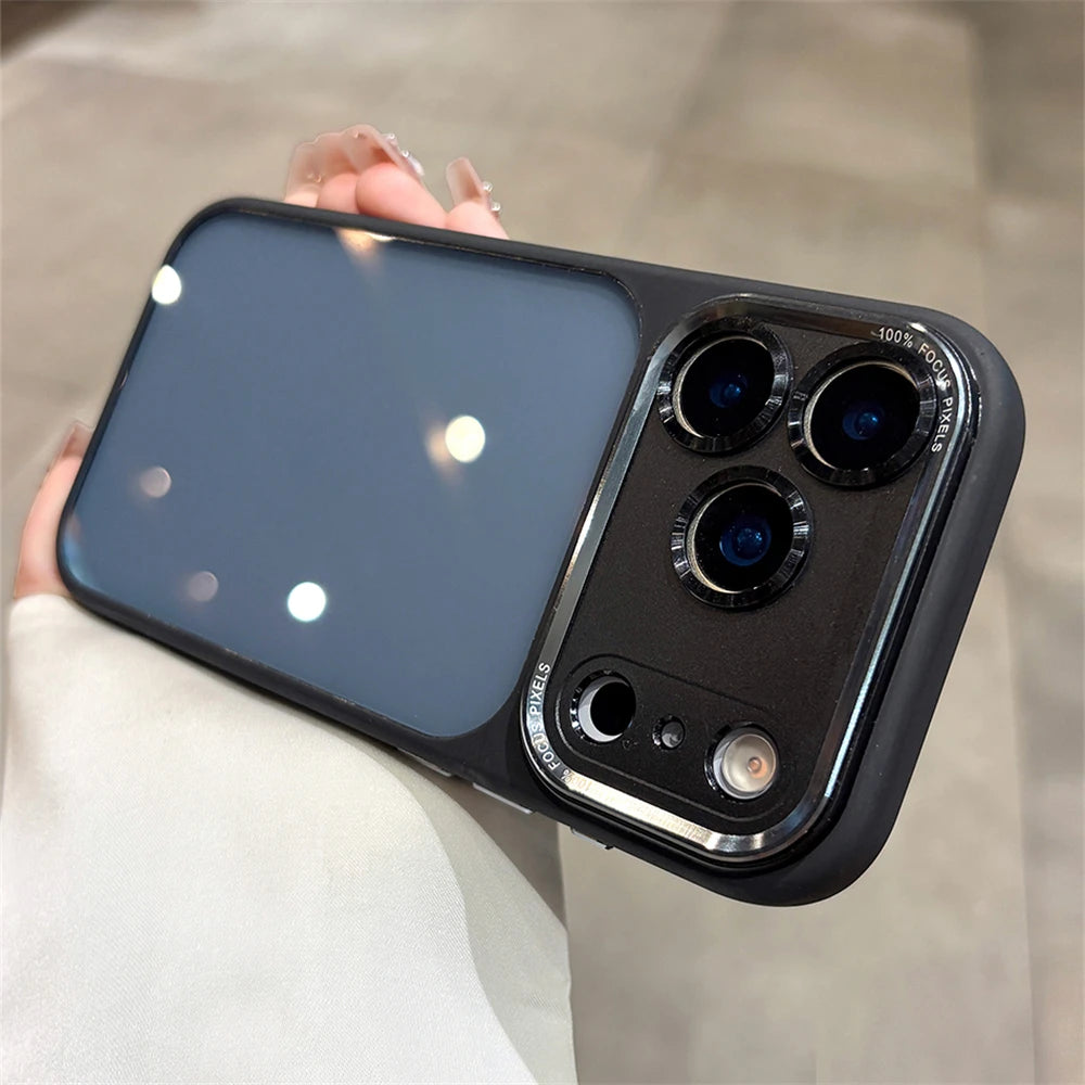 Luxury Official Lens Metal Camera Protection Phone Case For iPhone