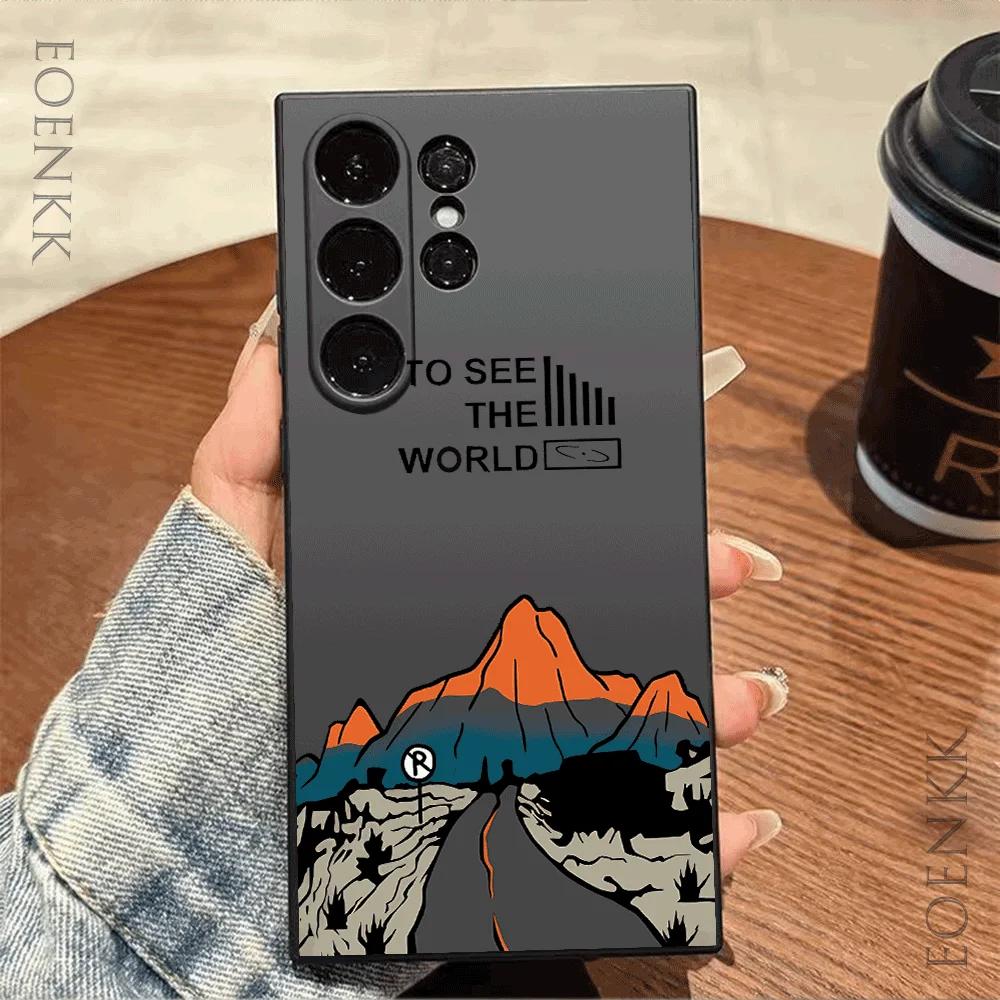 To See the World Silicone Case for Samsung Galaxy