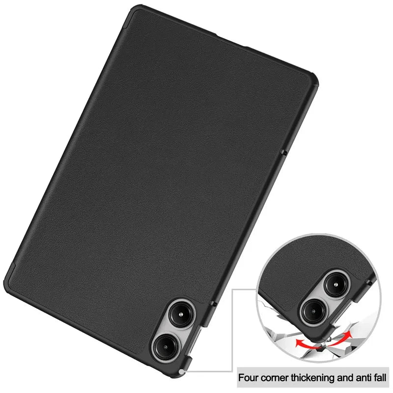 For Xiaomi Redmi Pad Pro 2024 Folding Flip Stand Case Funda for Red Mi Pad Pro 12.1 POCO Pad 12 1 Tablet Cover with Auto Sleep