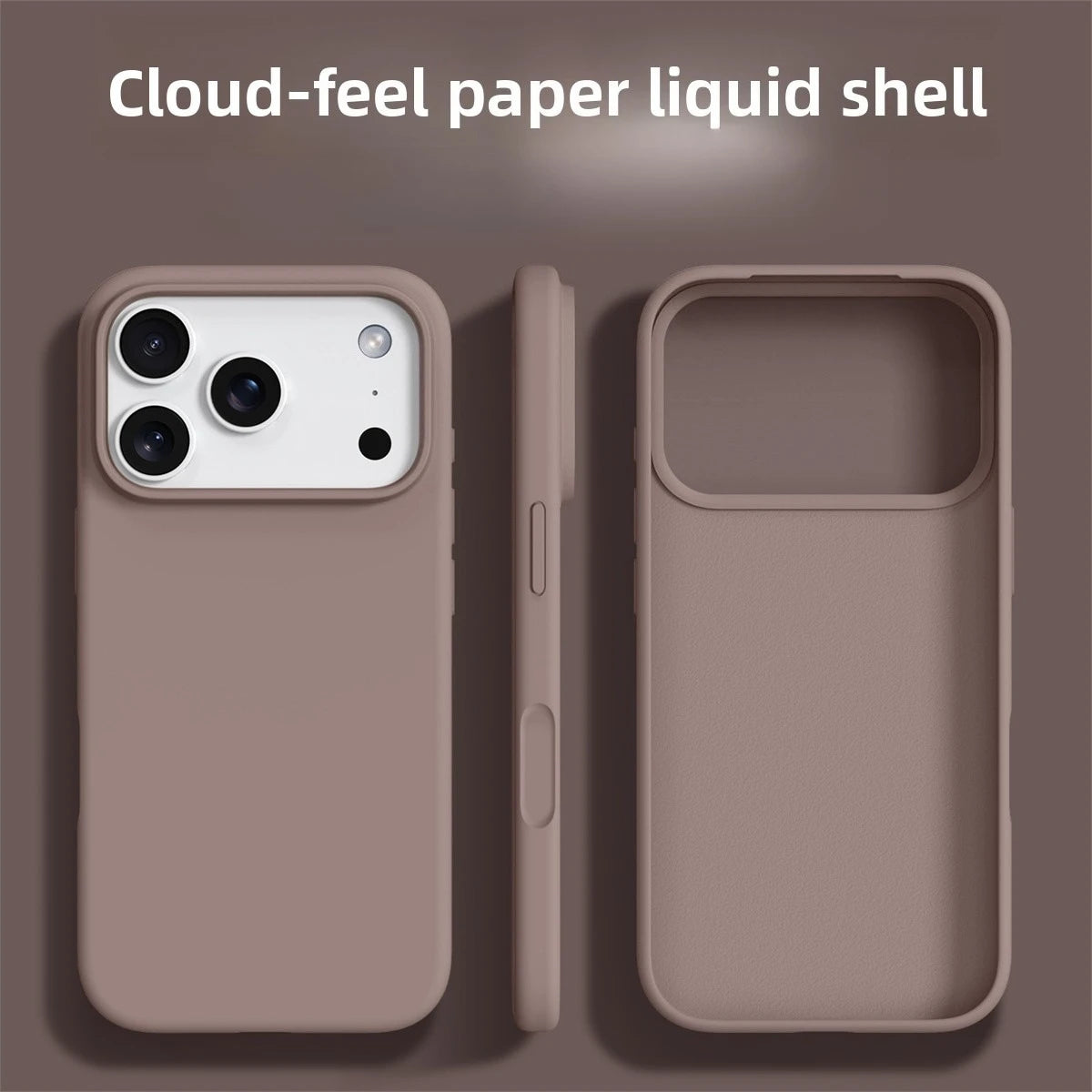 Liquid Silicone Phone Case for IPhone 17 Pro Max Soft Protection Cases for IPhone Air 16E 16 15 14 13 Pro Max Shockproof Cover