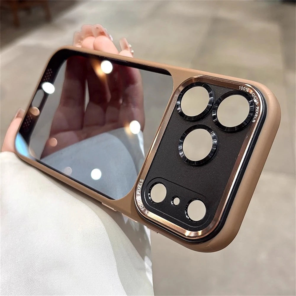 Luxury Official Lens Metal Camera Protection Phone Case For iPhone