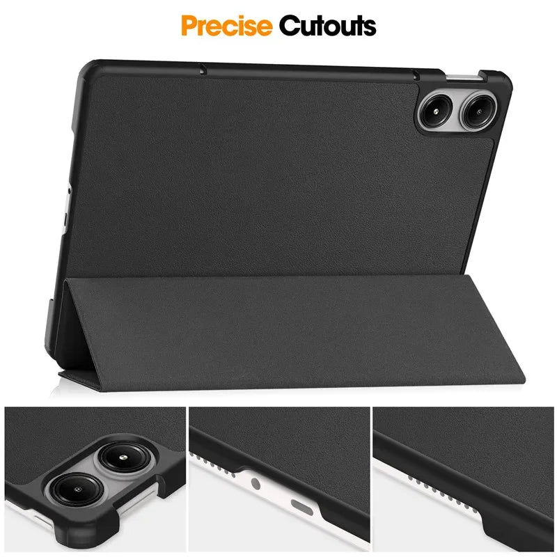 For Xiaomi Redmi Pad Pro 2024 Folding Flip Stand Case Funda for Red Mi Pad Pro 12.1 POCO Pad 12 1 Tablet Cover with Auto Sleep