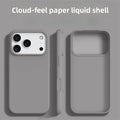Liquid Silicone Phone Case for IPhone 17 Pro Max Soft Protection Cases for IPhone Air 16E 16 15 14 13 Pro Max Shockproof Cover