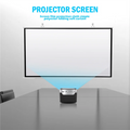 New Tech Projector Screen For Home Theater HD White Foldable Anti-Crease