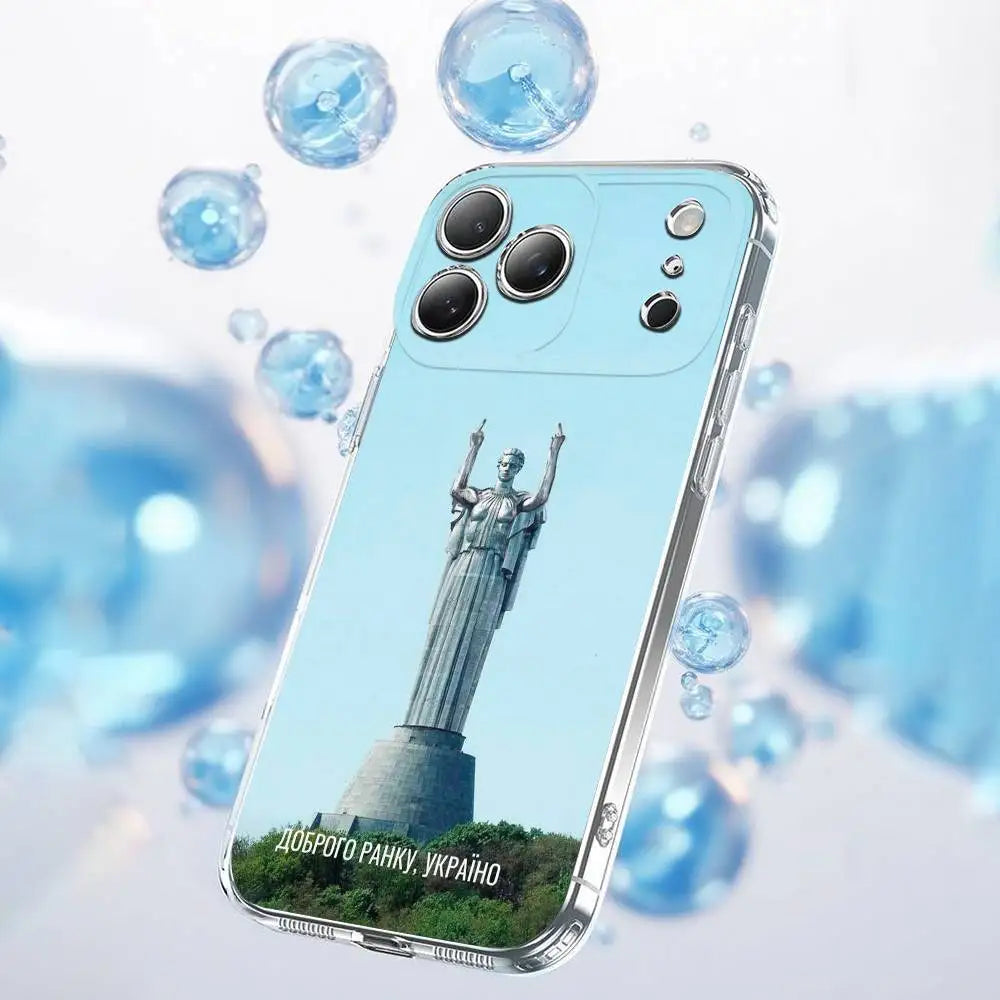 Ukrainian Motherland Monument Phone Case For iPhone