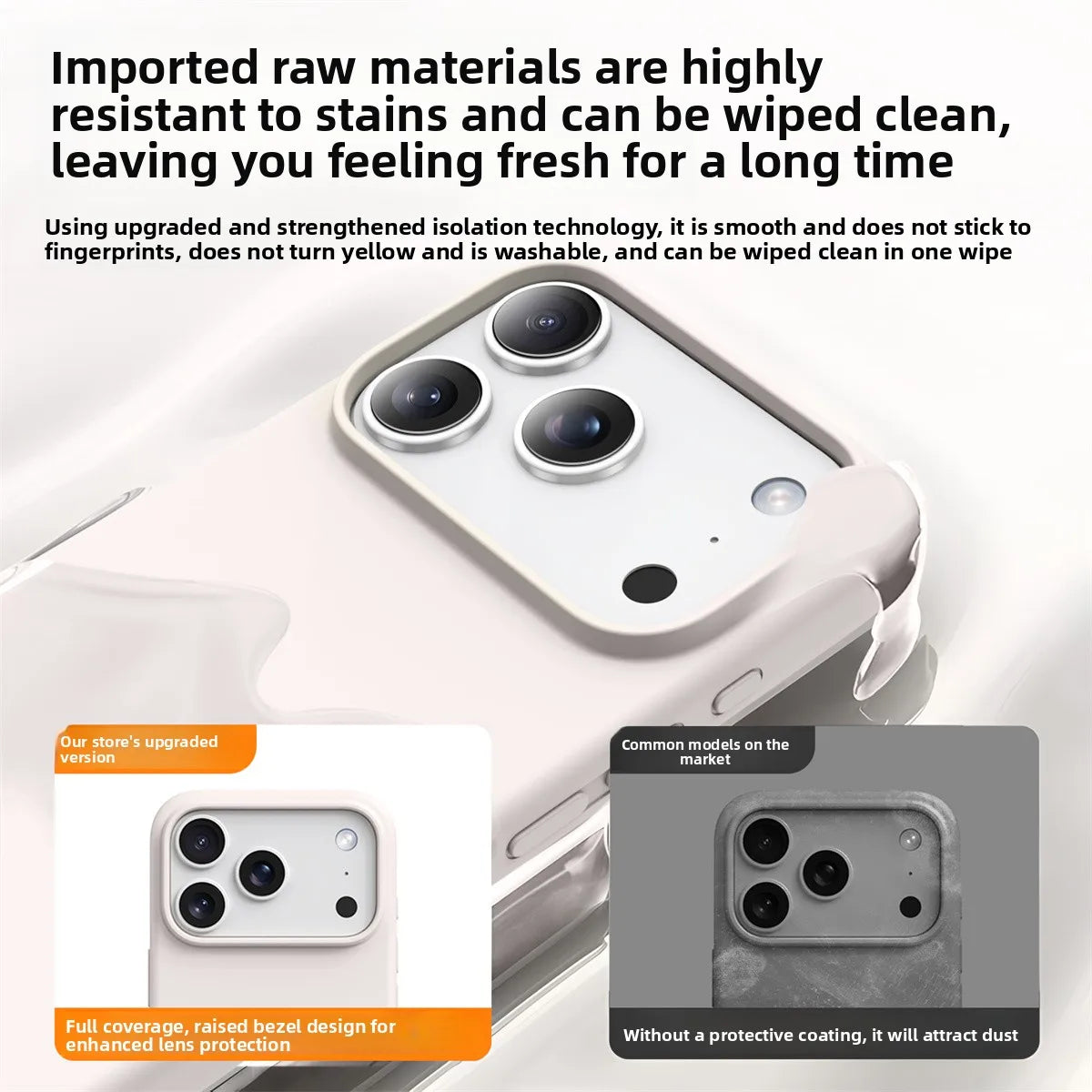 Liquid Silicone Phone Case for IPhone 17 Pro Max Soft Protection Cases for IPhone Air 16E 16 15 14 13 Pro Max Shockproof Cover